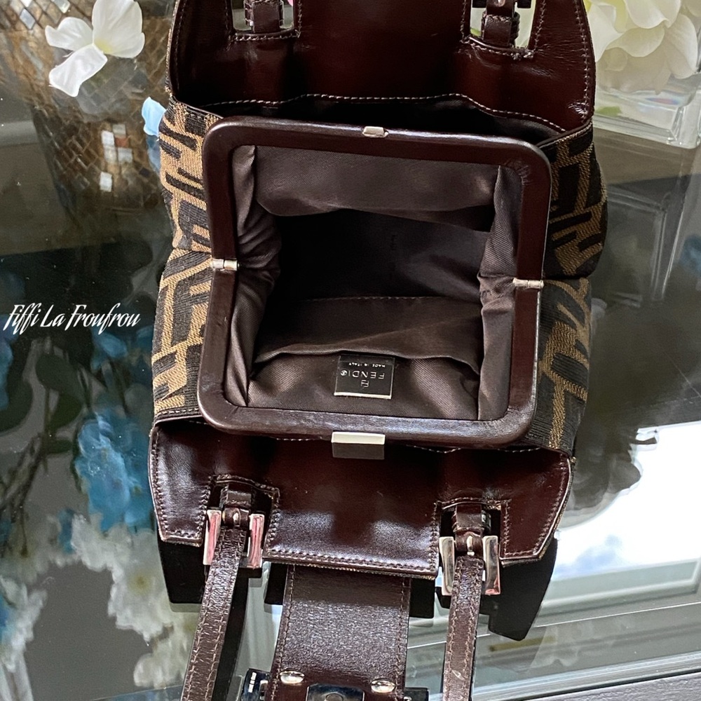 Authentic Fendi Zucca mini tote - Picture 11 of 16
